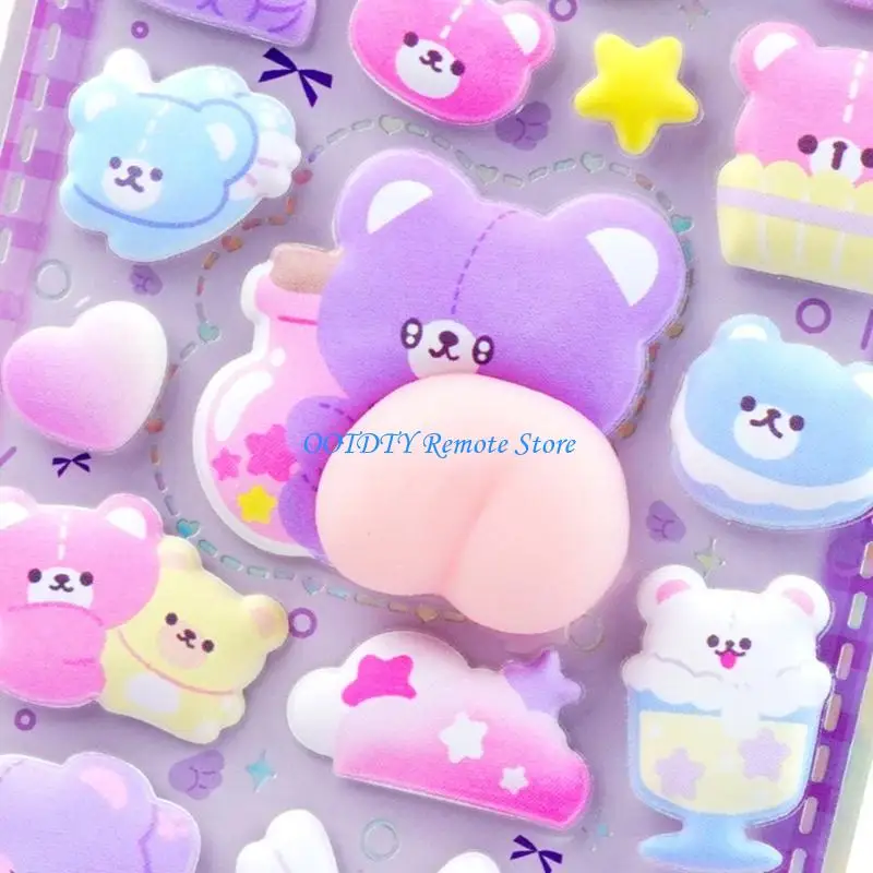 Handcraft Sticker Reusable Tiny Patches for Water Bottle, Notebook, Scrapbooking
