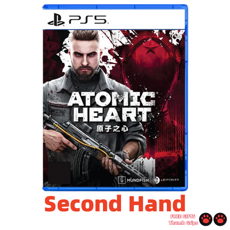 

Playstatio5 PS5 Second Hand Game CD ATOMIC HEART Playstation5 Game Card Ps5 Games Deal ATOMIC HEART