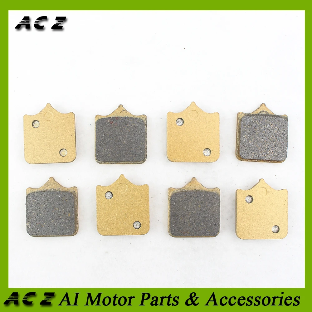 ACZ Motorcycle Brake Parts A Set Front+Rear Brake Pads Set Disc Carbon Brake Pad For BMW S1000 RR S1000RR S 1000 RR 2009-2014