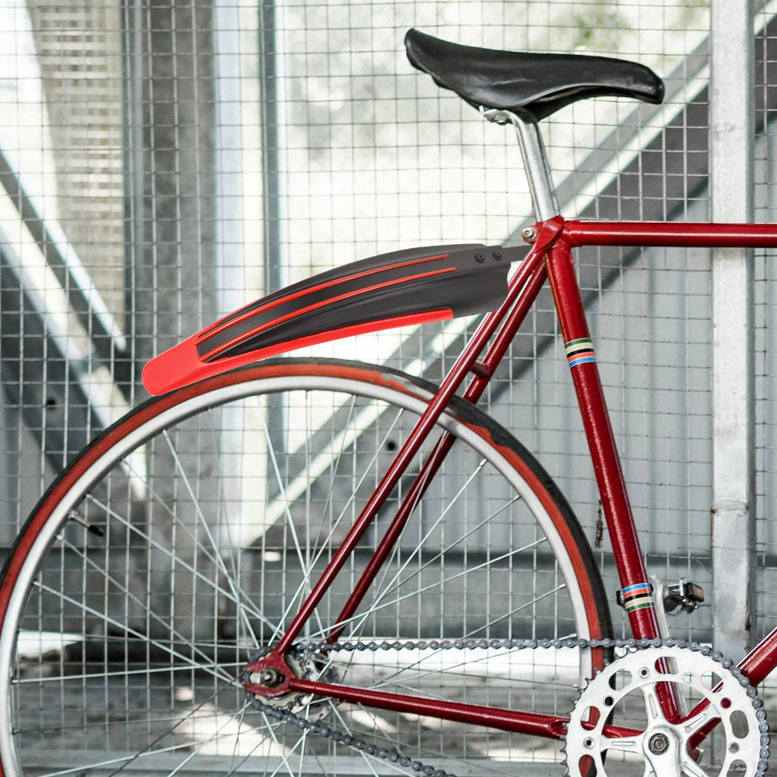 

1 Set Bike Mudguards Plastic Front Rear Wheel Guard For Mountain Bicycle Cycling Splash Protection Mudguard Road Gravel