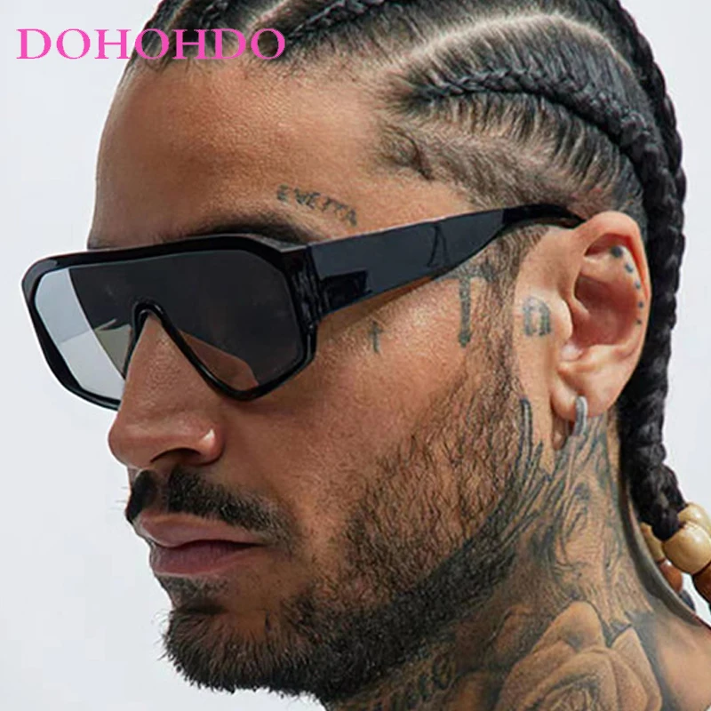 

Fashion Y2K Integrated Punk Sun Glasses Women Men Trend Brand Designer Outdoor Travels Shading Sunglasses Female Lentes UV400