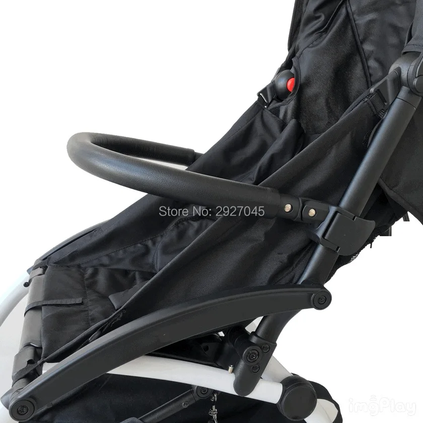 MomTan ® Kinderwagen-Zubehör, Armlehne, PU-Leder, Stoßstangenstange, Handlauf, verlängertes Trittbrett, kompatibel mit Babyzen YOYO 2, YOYO 3 – Detail 11