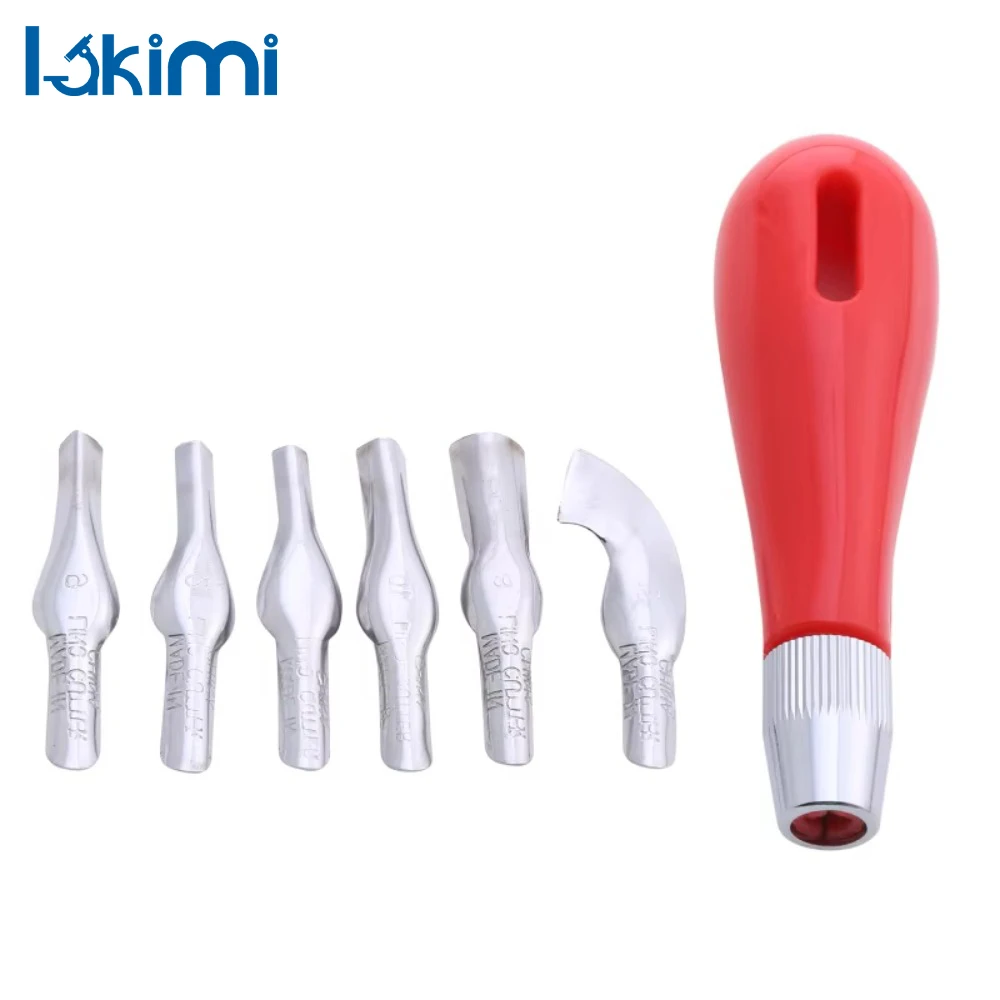 Practical Beginner Carving Tool DIY Portable Ergonomic ABS Linoleum Cutter Multifunctional Engraving Art Supplies LK-AA251