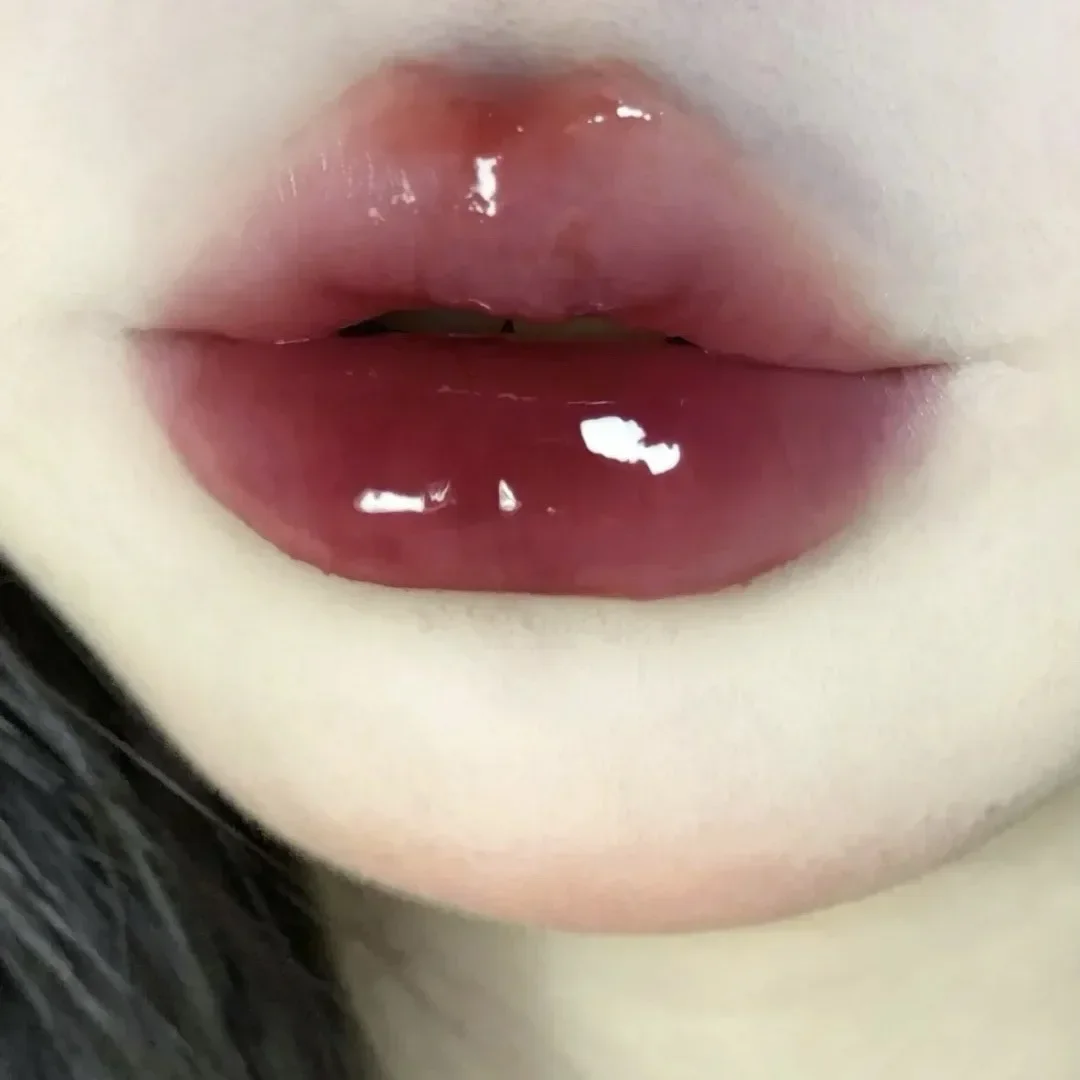 Bear Seal Mirror Lipstick Lasting Moisturizing Non-Stick Cup Clear Lip Glaze Waterproof Jelly Transparent Korea Makeup Cosmetics