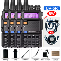 Baofeng Optional 5W 8W UV-5R Walkie Talkie 10 km Baofeng uv5r walkie-talkie hunting Radio uv 5r Baofeng UV-9R UV-82 UV-8HX UV-XR