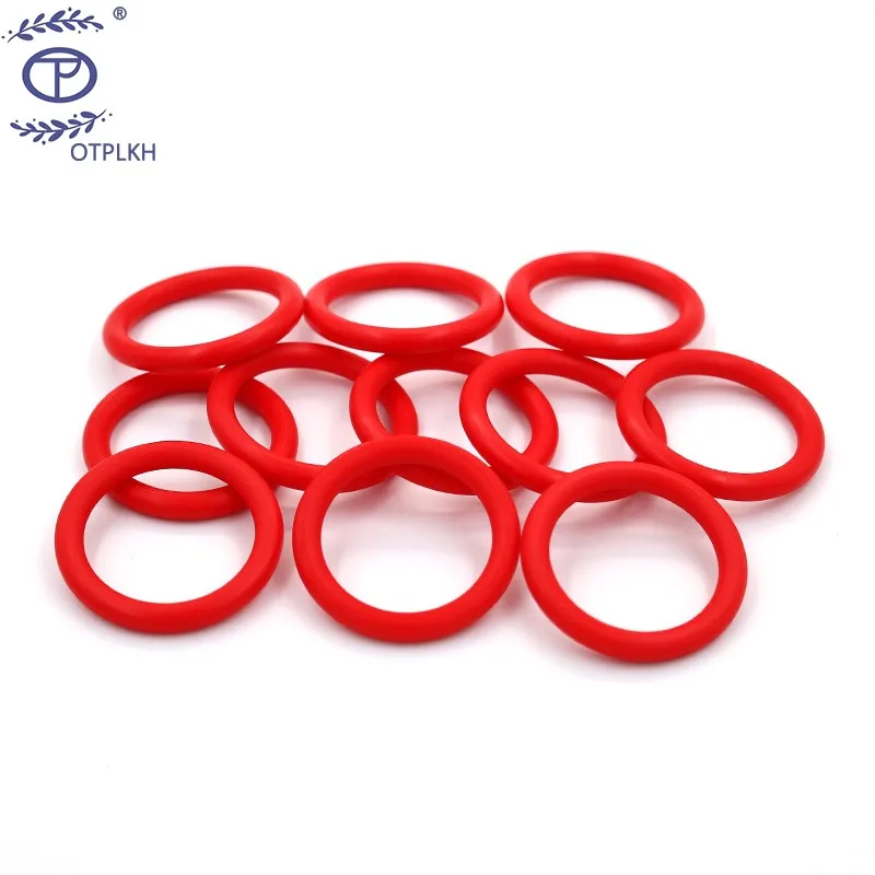 

PU O-Ring Seal 31*5.25mm ID*CS Turned Red Polyurethane O-Ring Specifications Cross section factory Customized wholesal