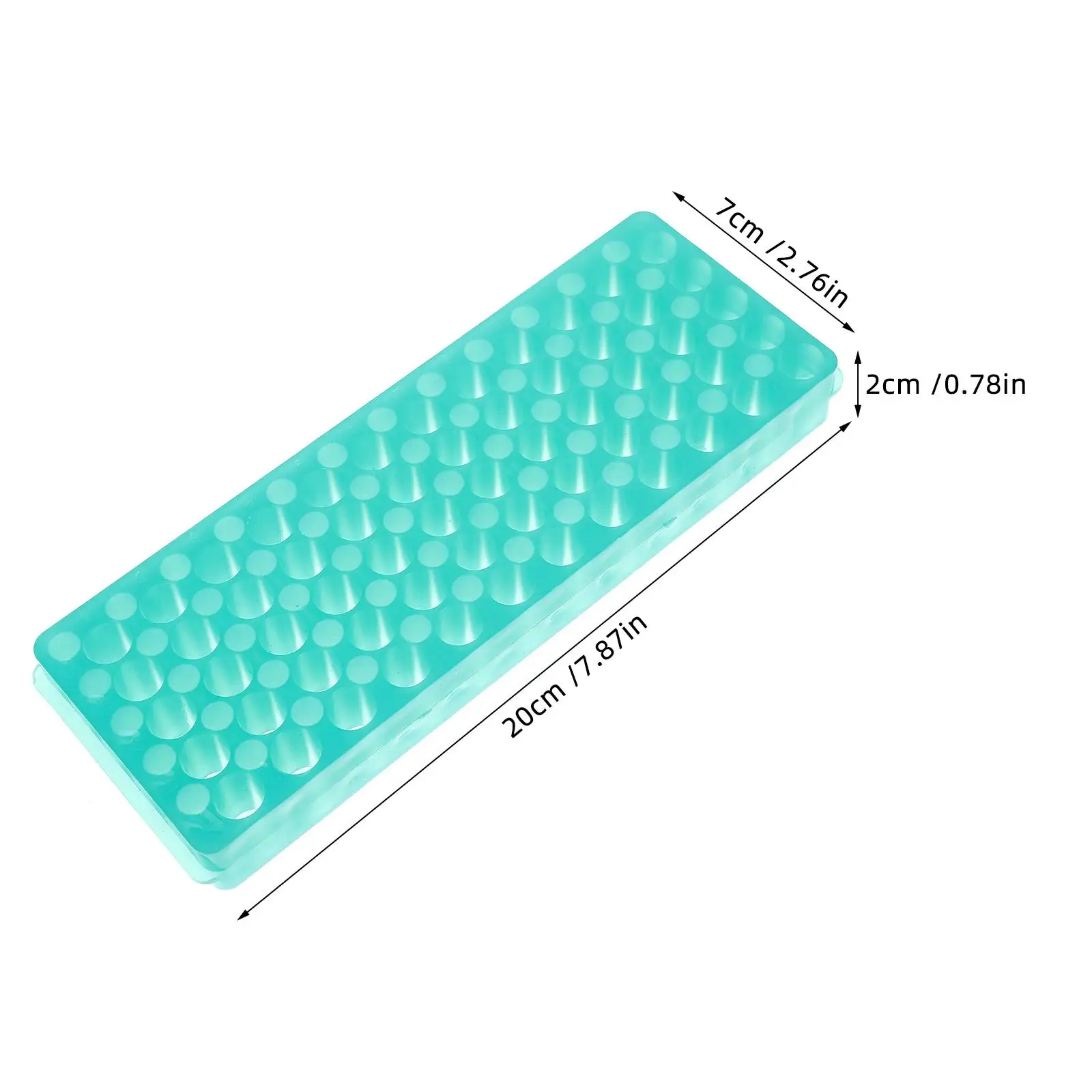 5 PCS Tube Racks Thickened Tube Holders Laboratory Scientific Experiment Accessory 0.5ml/1.5ml