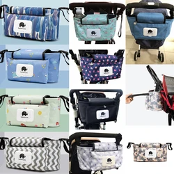 Waterproof Stroller Mummy Bag Baby Diaper Nappy Bag Baby Organizer Bag Travel Carriage Cart Basket Hook Stroller Accessories