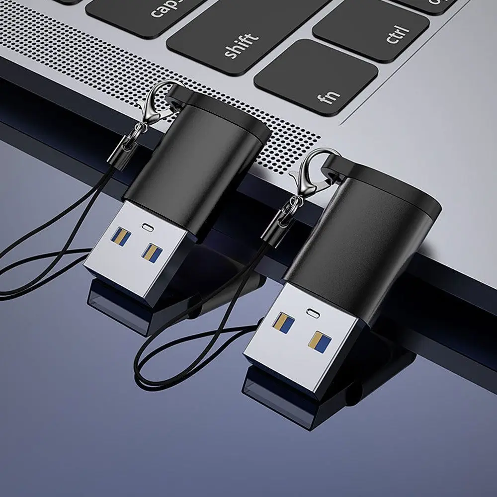 Универсальный адаптер Type-C к USB 3.0, совместимый с металлическими преобразователями данных 5 Гбит/с, адаптеры для мобильного телефона, ноутбука