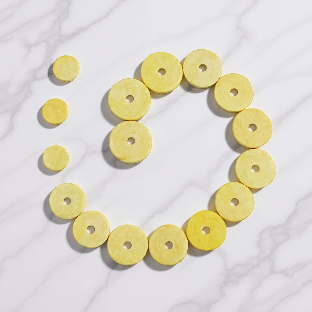 

16pcs Flute Pads Replacement For Open Hole Pad Repair Light Yellow Woodwind Accessories Flute Maintenance Tool Instrument Parts