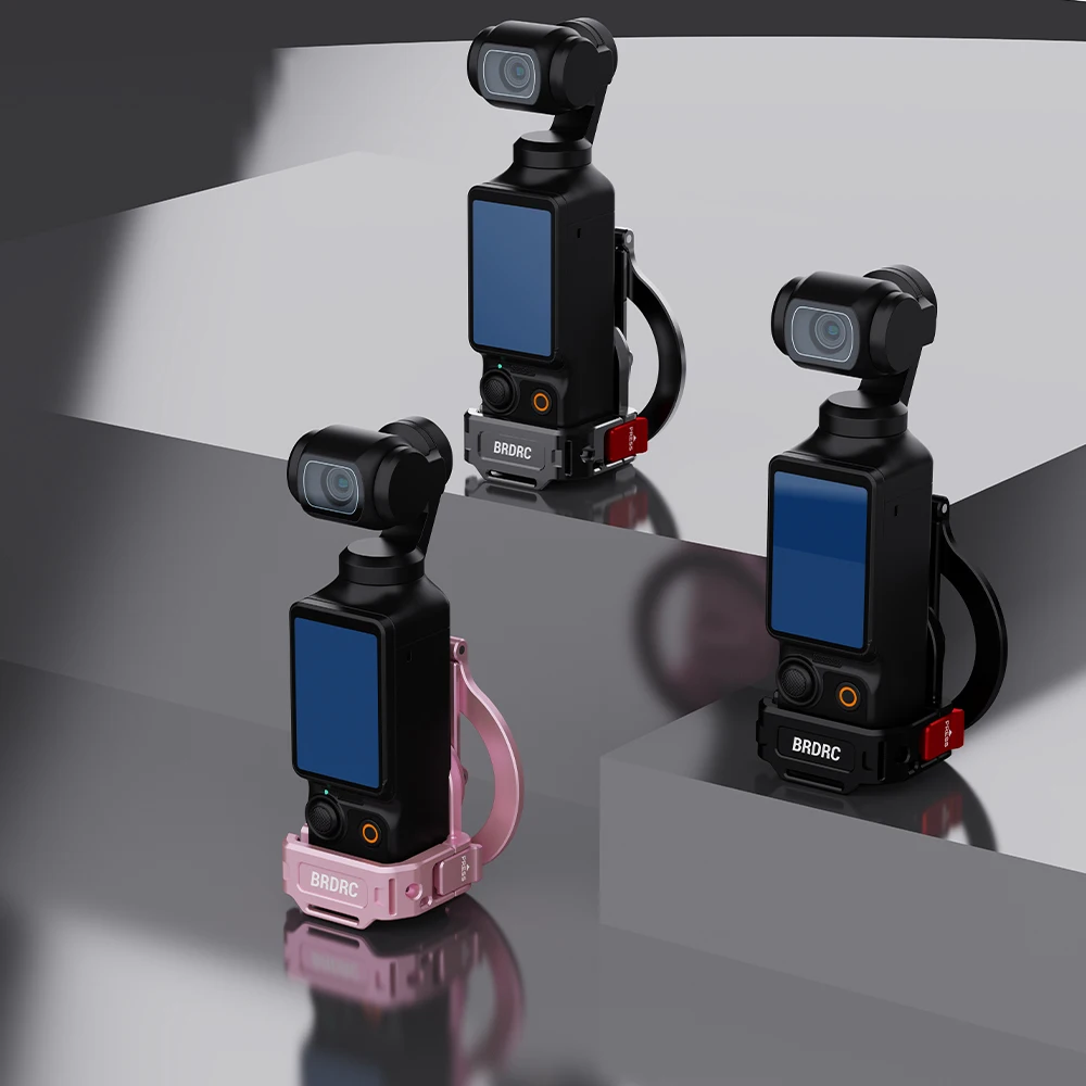 BRDRC Magnetischer Adapter für DJI Pocket 3 Teleprompter-Halterung, Kamera-Livestreaming-Halterung, Erweiterungsrahmen-Zubehör – Detail 24