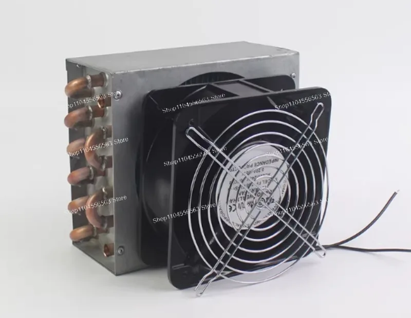 copper tube heat exchanger for Physical cooling condenser coil refrigerator aluminum fin heat exchanger Small with shell