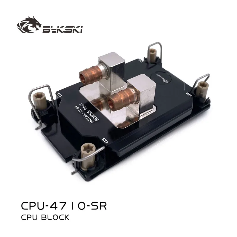 Bykski CPU Water Block for INTEL LGA4710 / 4677 Server AI Cloud Computing Liquid Cooler All-Metal Copper Radiator /CPU-4710-SR