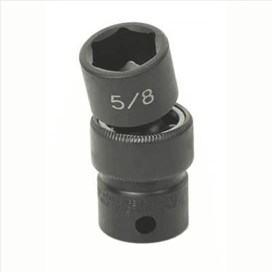 

3/8 Drive x 8mm Standard Universal Socket for Automotive Repair and DIY Tasks, Chrome Finish, Durable Heat-Treated Steel, Compa