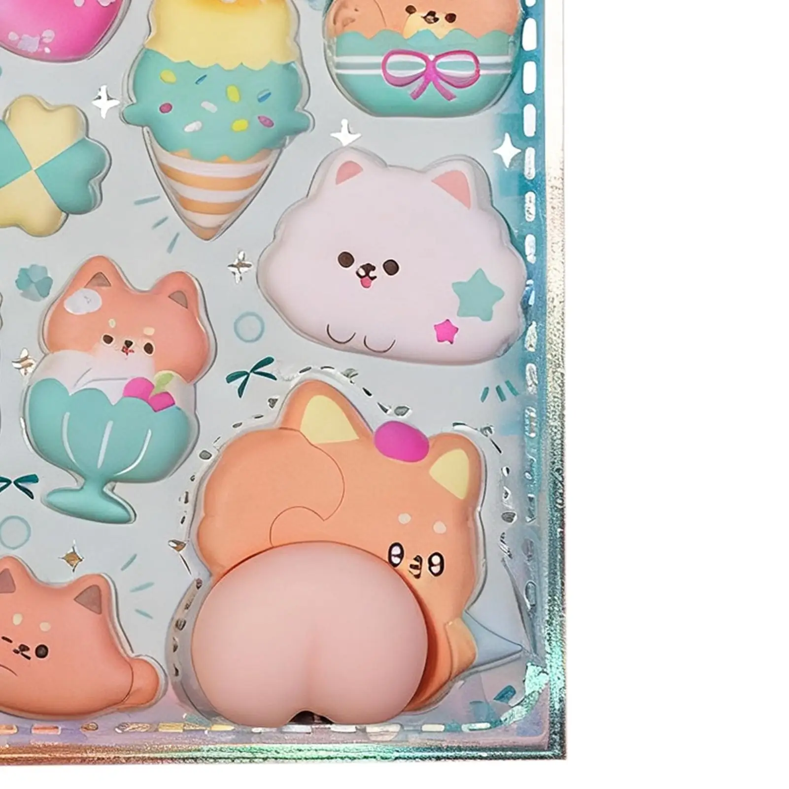 

Sticker For Scrapbooking Cartoon-Themed EVA Sticker Journal Book Decal For Water Cups Laptops Wall Guitars Suitcases Luggage