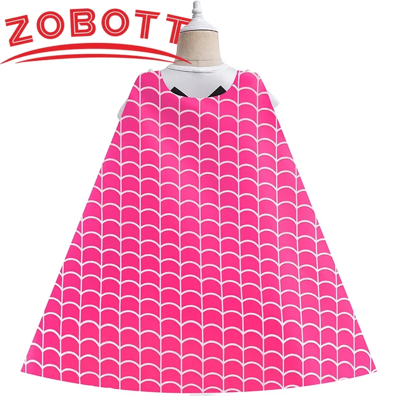 QQ8 Costume di Halloween per Ragazza Popolare Spider-Man Ragazze Abito da Principessa Abito in Maglia con Maniche a Soffio Prestazioni per Bambini Puff Sk5Lk¥