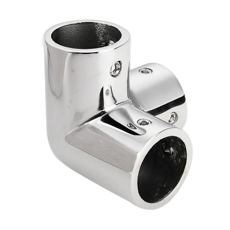 Stainless Steel Boat Tube Pipe Connector For Ocean Yacht Dock Outdoor Awning Tube Fastener