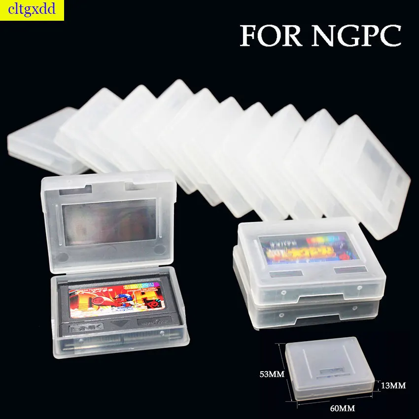 

1piece Game plastic cases Games Card Cartridge for SNK NEO GEO Pocket color NGPC NGP protective box shell case