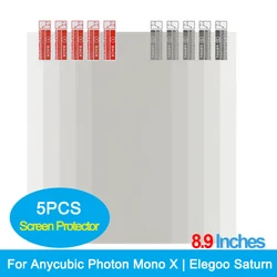 5/10PCS 3D Printer 8.9 Inch Screen Protector Film LCD Scratch-Resistant Protective For Anycubic Photon Mono X 4K Elegoo Saturn