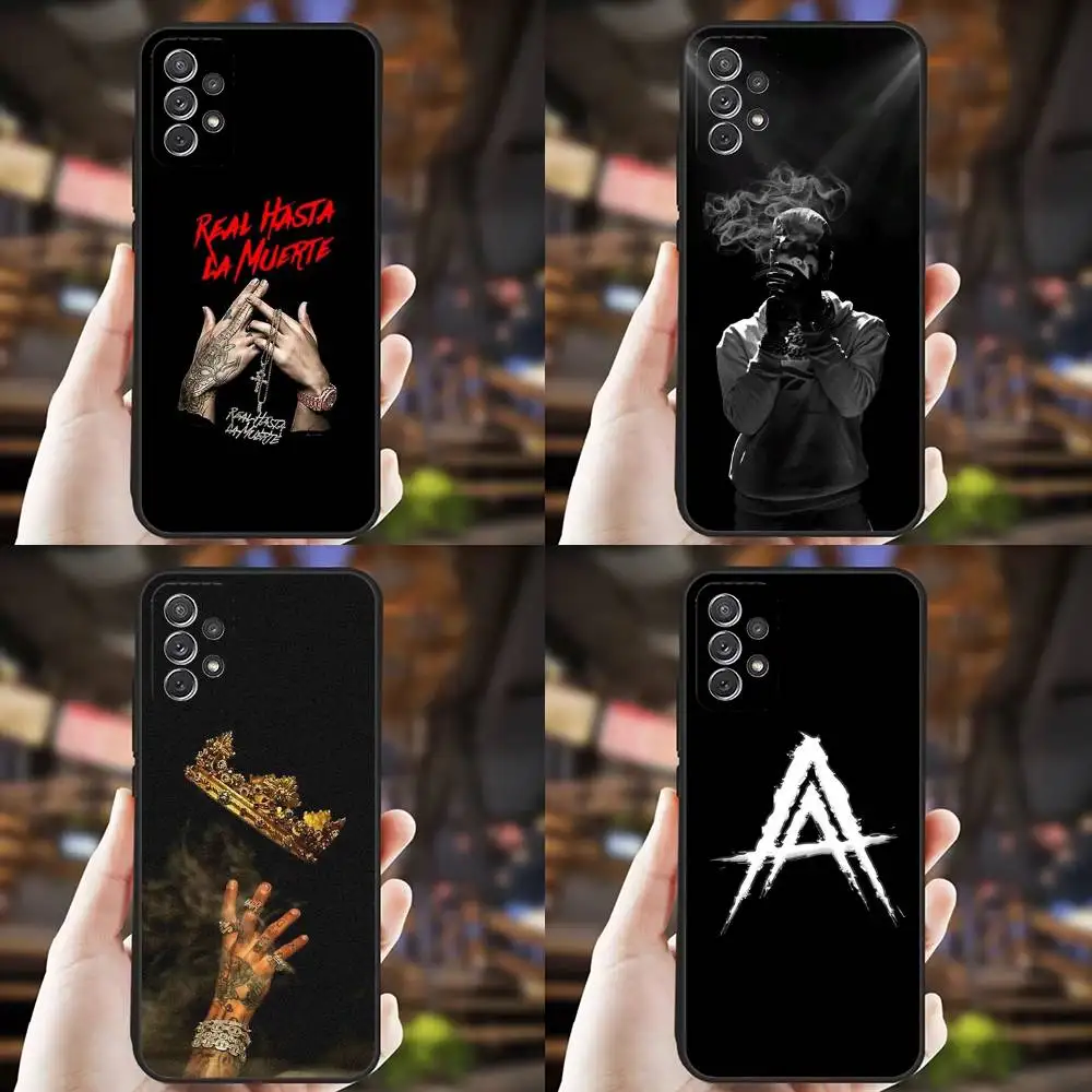 

Anuel AA Real Hasta La Muerte Phone Case For Samsung S25,S24,S21,S22,S23,S30,Ultra,S20,Plus,Fe,Lite,Note,10,9,5G Black Cover