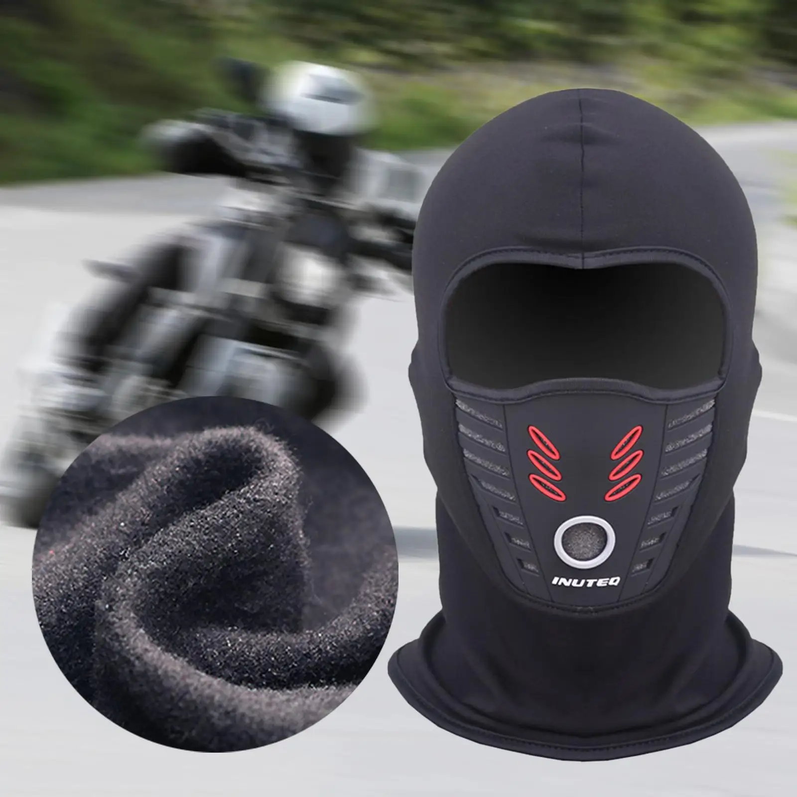 Winter Warm Face Mask Motorcycle Breathable Multipurpose Dustproof Motorcycle