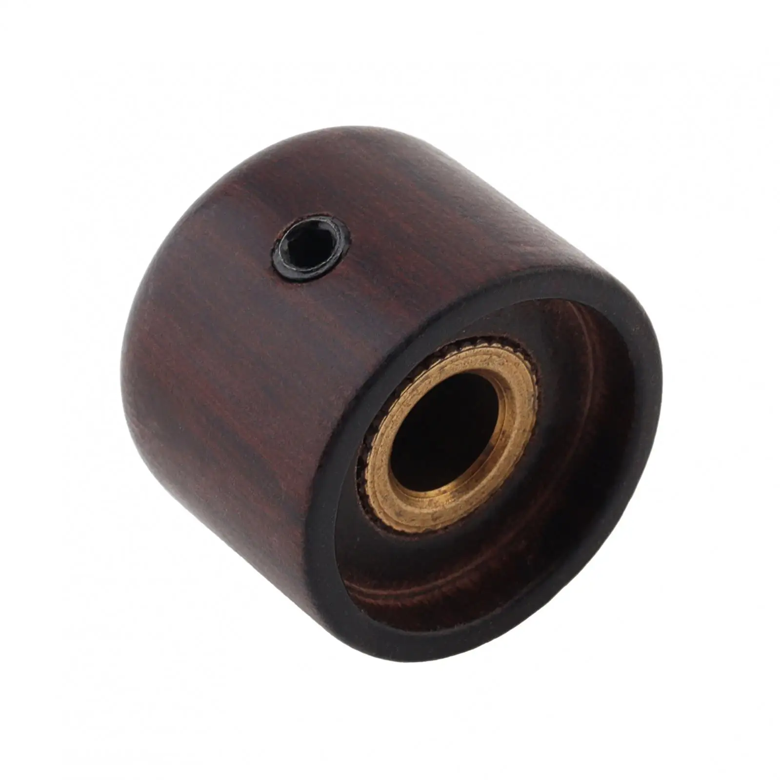 Rosewood Electric Guitar Control Knob Fit for Fender Stratocaster / Telecaster / Gibson Les Paul with 6mm Brass Shaft Hole view 4