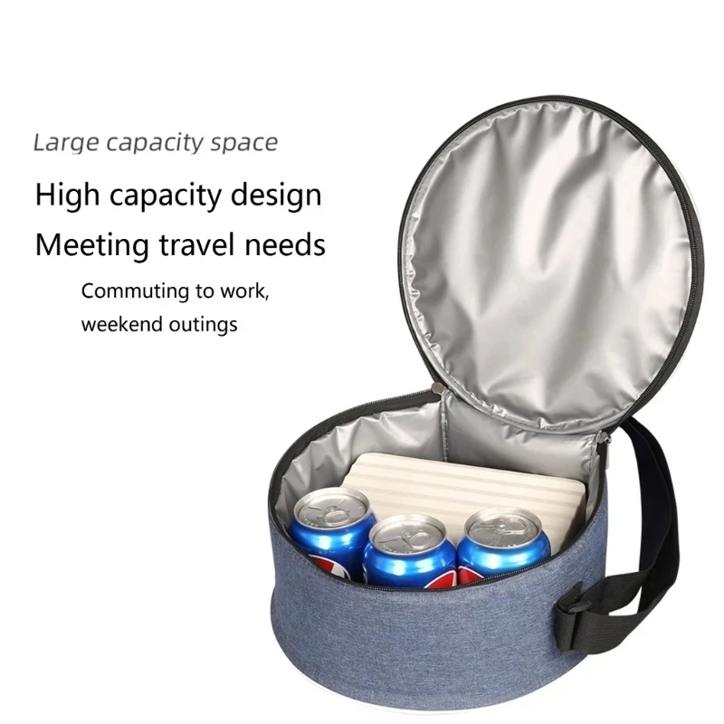 Creative and Fun Soccer Lunch Insulated Bag for Football Fans Men Women Cooler Lunch Bag Lunch Box Tote for School Girl