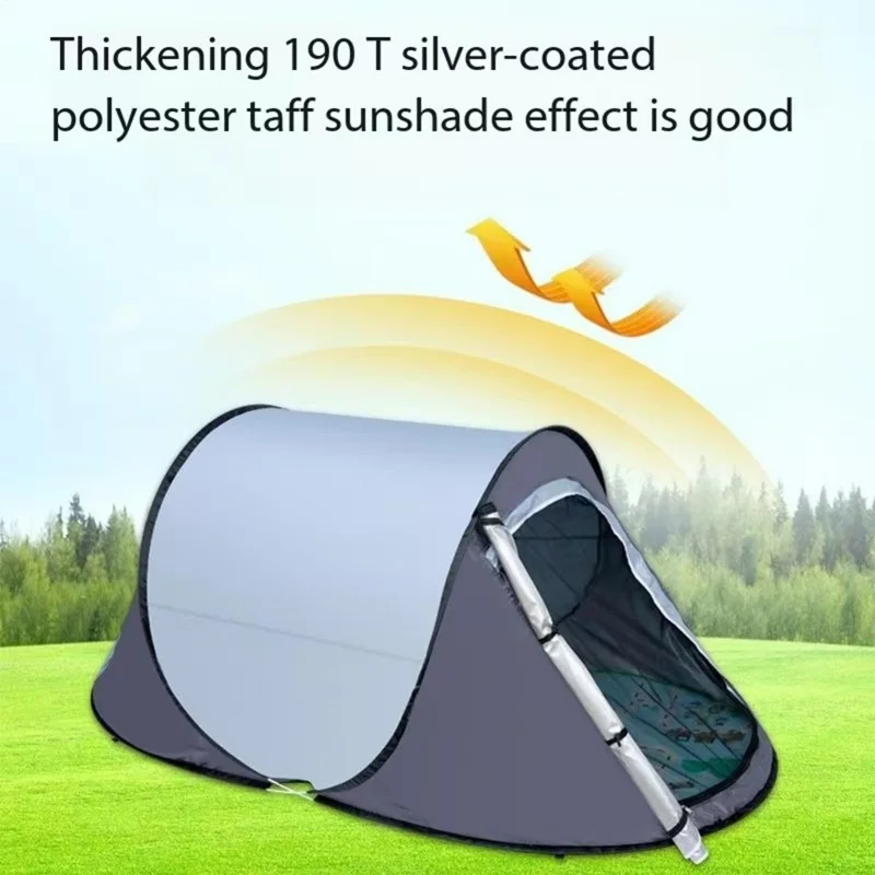 Outdoor Portable Mosquito And Sun Protection Tent Automatic Opening Camping Hand-thrown Tent Foldable Beach Picnic Tent