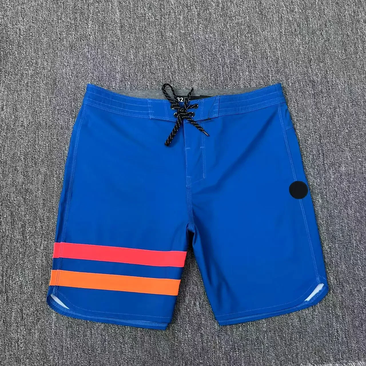 Pantaloncini da spiaggia da surf professionali da uomo Bermuda in vita regolabile Pantaloncini da surf elasticizzati a 4 vie impermeabili Pantaloncini da surf ad asciugatura rapida