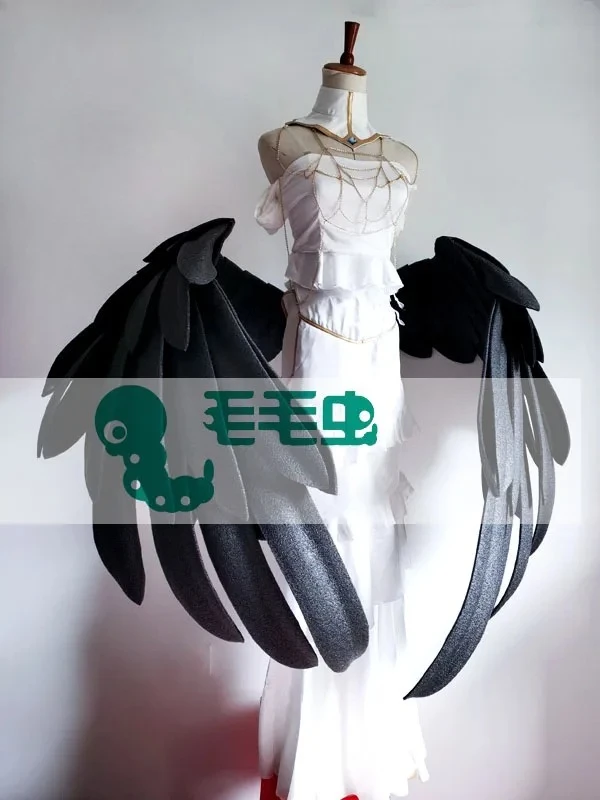 Overlord Pure White Devil Yarl Bede Wings COSPLAY Customization