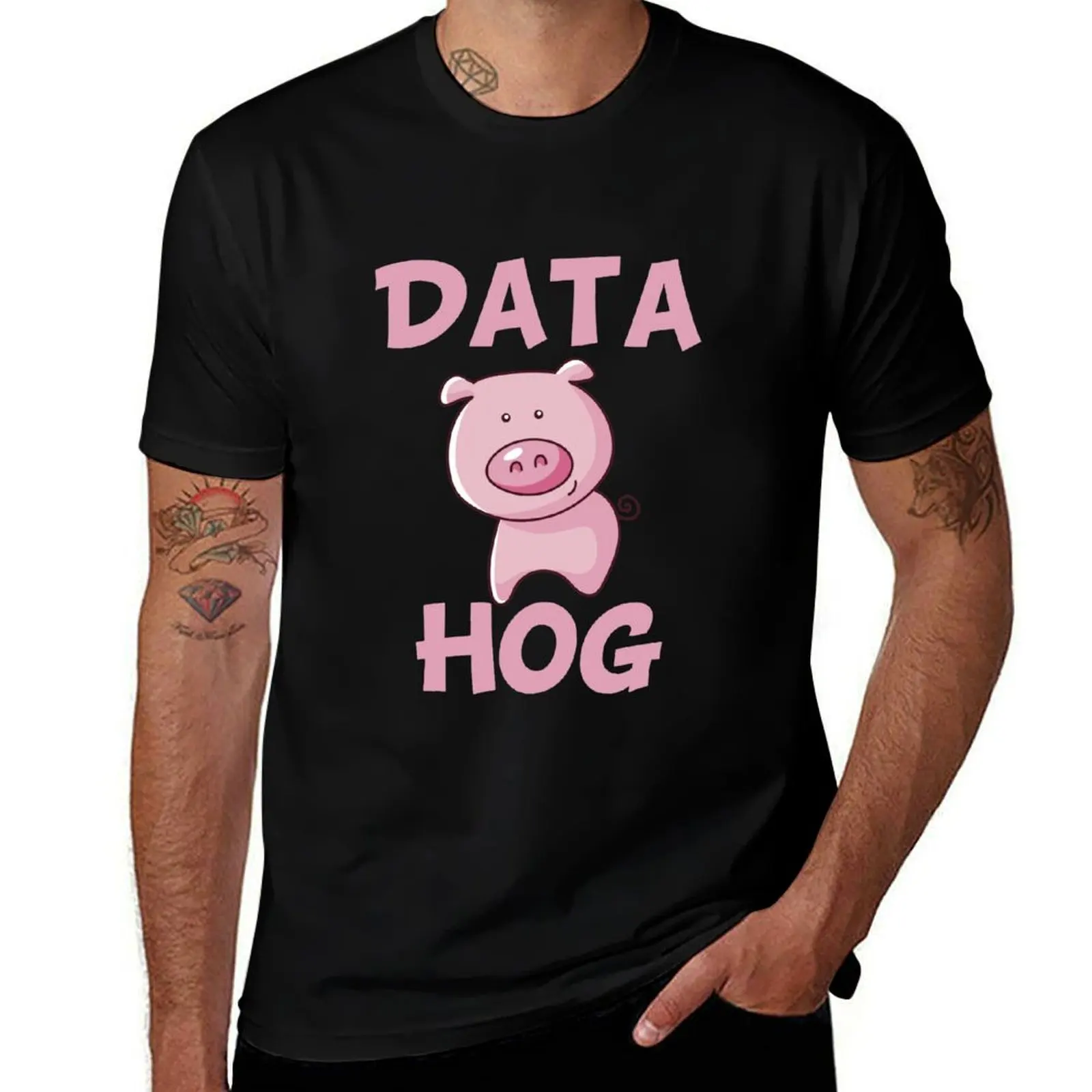 

Data Hog T-Shirt Work Casual Loose Fit T-Shirt