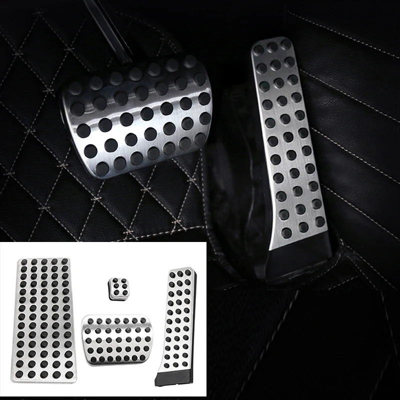 For Mercedes C E Classe W204 W203 W205 W210 W211 W212 W213 W220 W218 C207 GLC GLK SLK CLS Car Fuel Brake Pedal Cover Accessories