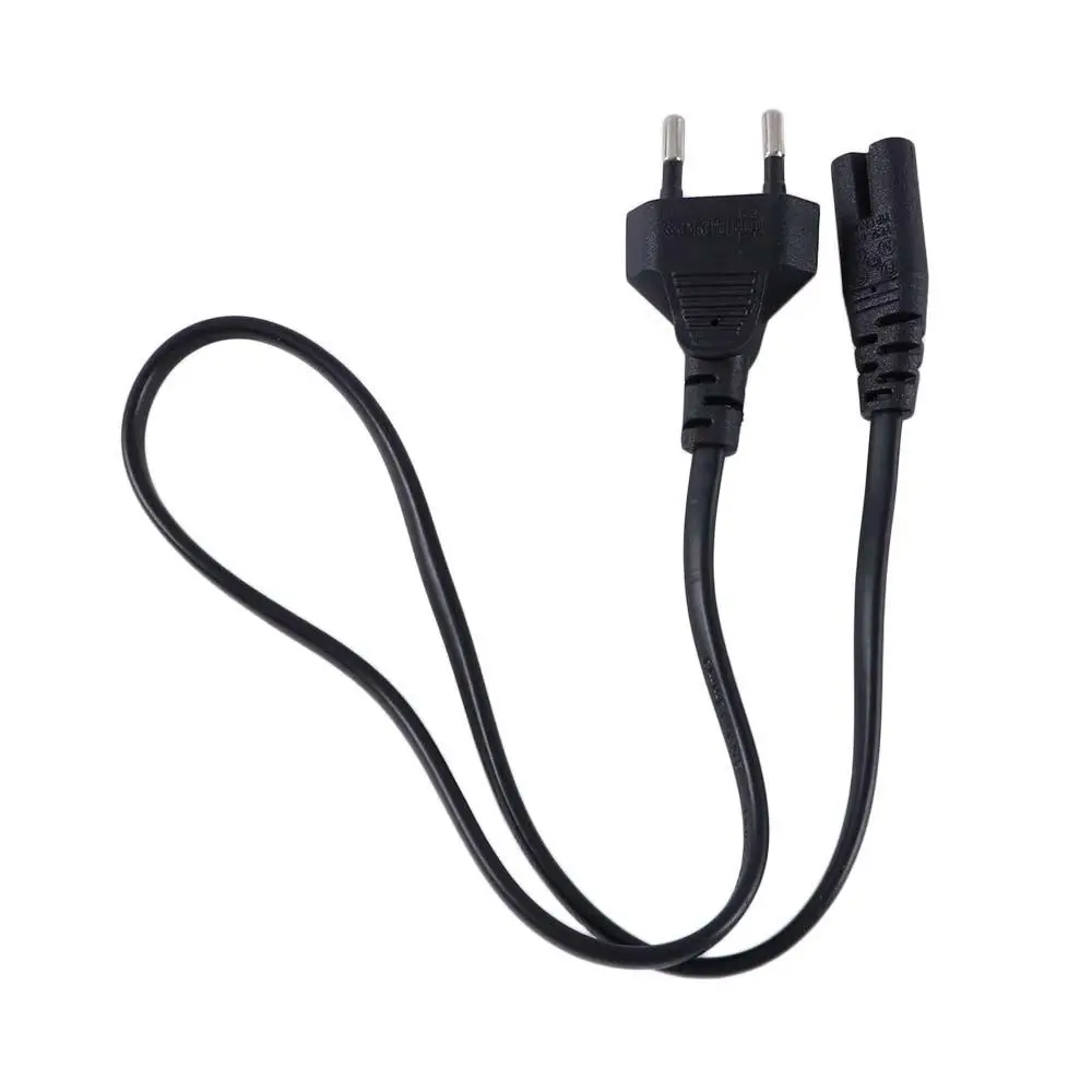 0.6m 1Pc Charging Laptop European Printers EU Power Charge Cord Figure 8 C7 To Euro 2 Pin Power Cables