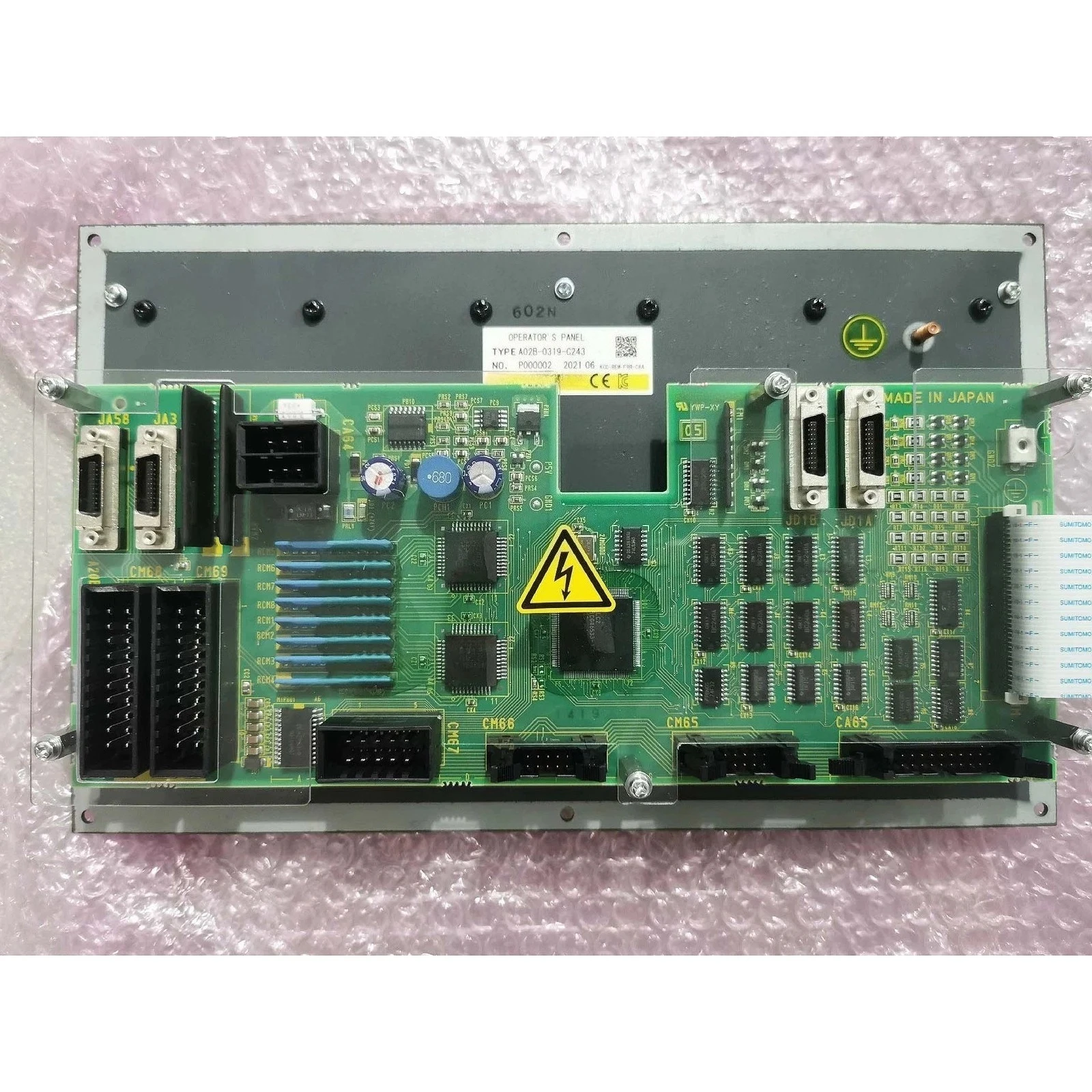 Used A02B-0319-C243 For FANUC A02B-0319-C243 Operator Control Panel