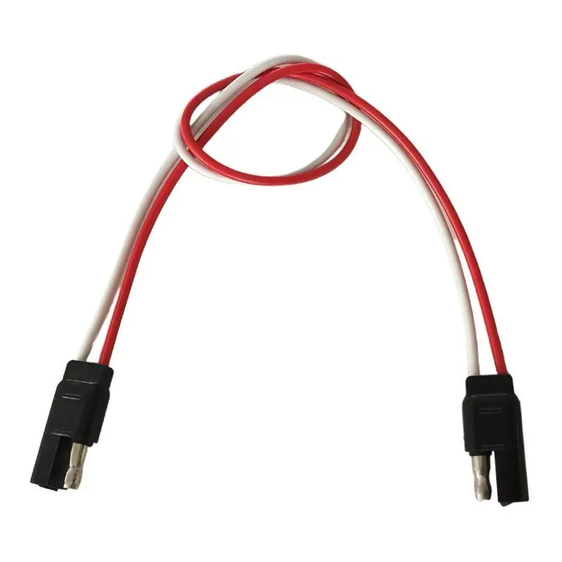 AEE5-6/12 V 12 In Flat Extension 2 Pole Trailer Connector Plug Harness 47965 For US Plug Models