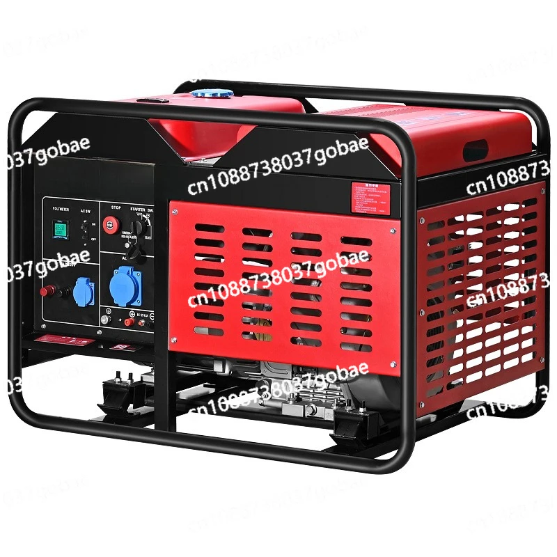 

Малошумный дизельный генератор 5/6/8/10/12/15 кВт, одиночный, трехфазный, 220 В, 380 В