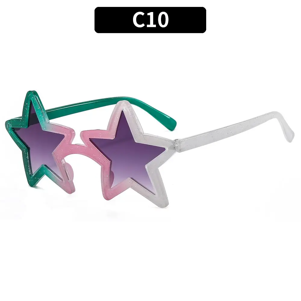 

Shining Eyewear Summer Beach Sun Glasses Pentagram Glasses Star Shape Sunglasses Sunglasses for Women