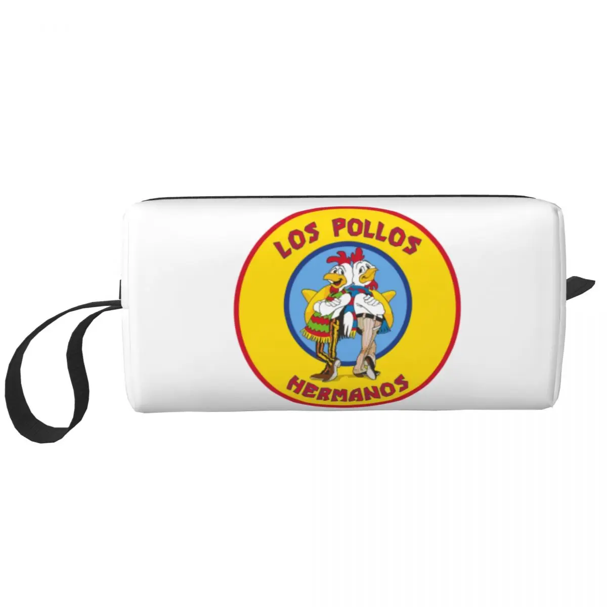 Breaking Bad Los Pollos Hermanos Cosmetic Bag Cute Big Capacity The Chicken Brothers Makeup Case Beauty Storage Toiletry Bags