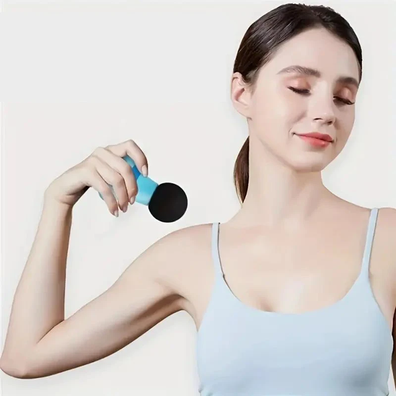 Handheld Muscle Massager Mini Massage Gun with 6 Adjustment Modes for Neck Shoulder and Back Massage to Relax the Body