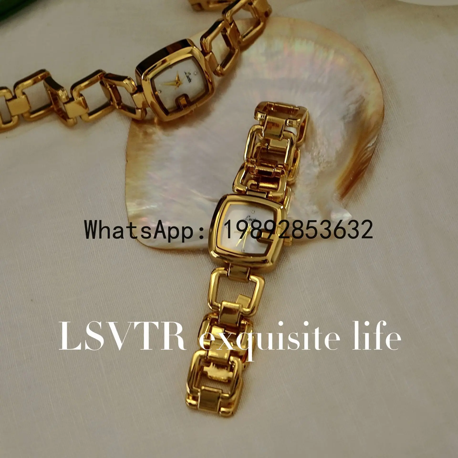 LYY bracelet chain watch women's fashion simple retro temperament niche women's watch