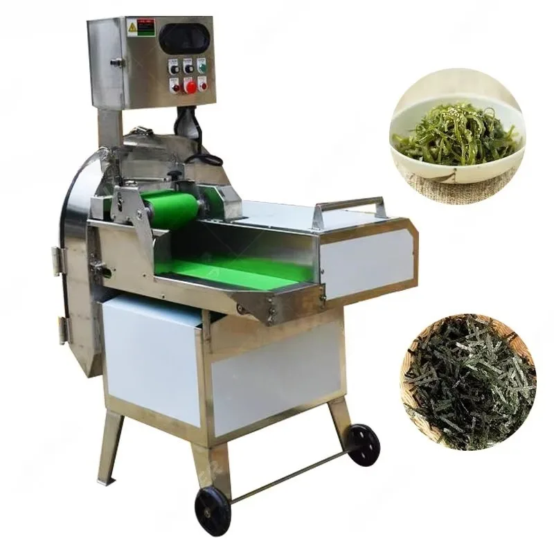 Cortadora de algas marinas de alta capacidad para procesamiento de deshidratación