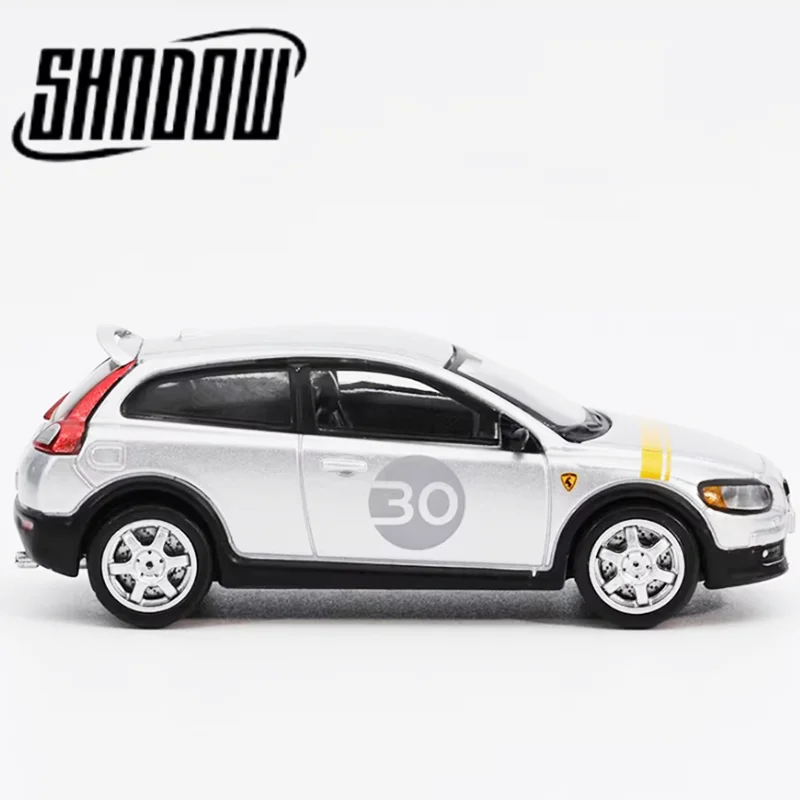 

Коллекционная модель автомобиля Shadow Diecast C30 в масштабе 1:64, готовое изделие, имитационная игрушка, статическая фигурка