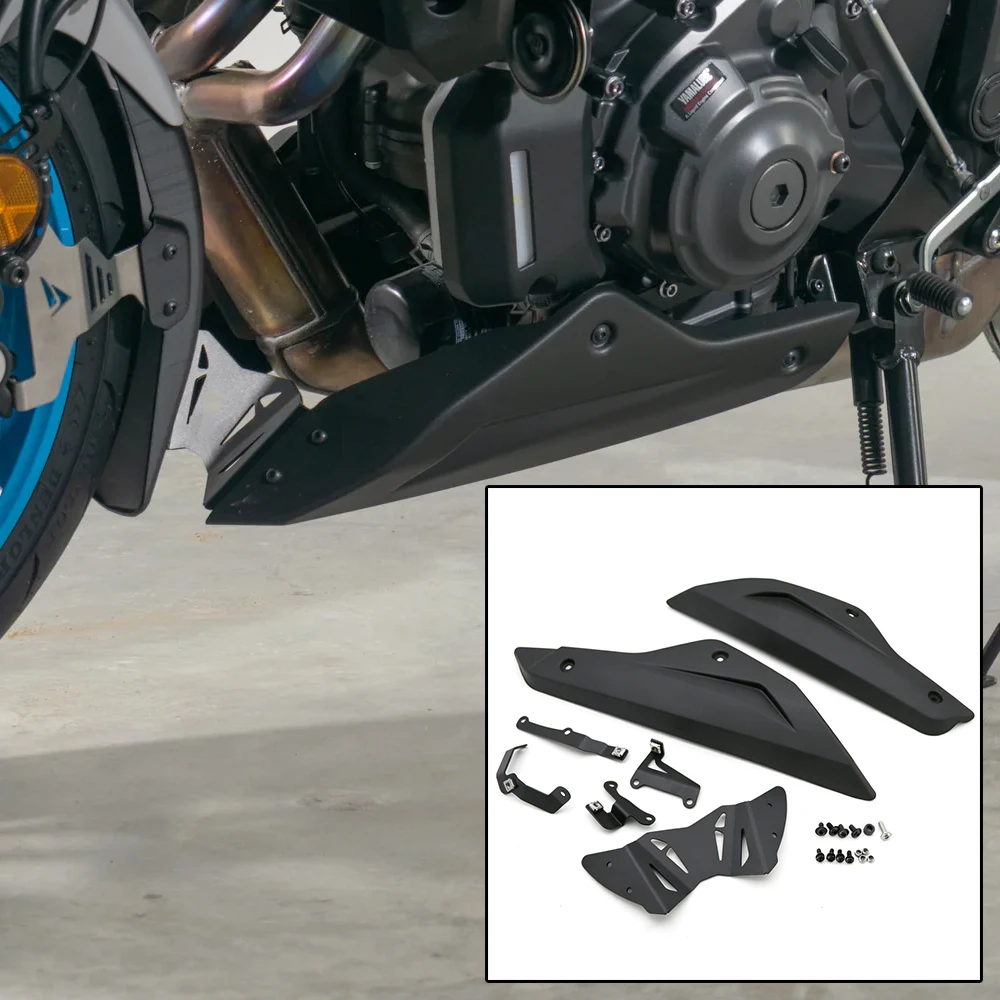 

Motorcycle Accessories Chassis Belly Pan Lower Engine Spoiler Fairing Guards FOR YAMAHA MT07 MT-07 FZ-07 Tracer 7/7 GT 2014-2026