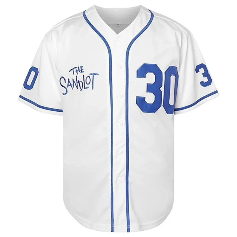 Movie The Sandlot Benny Jet Rodriguez Michael Squints Palledorous Alan Yeah-Yeah Baseball Jersey Fashion Hip Hop Party Clothing