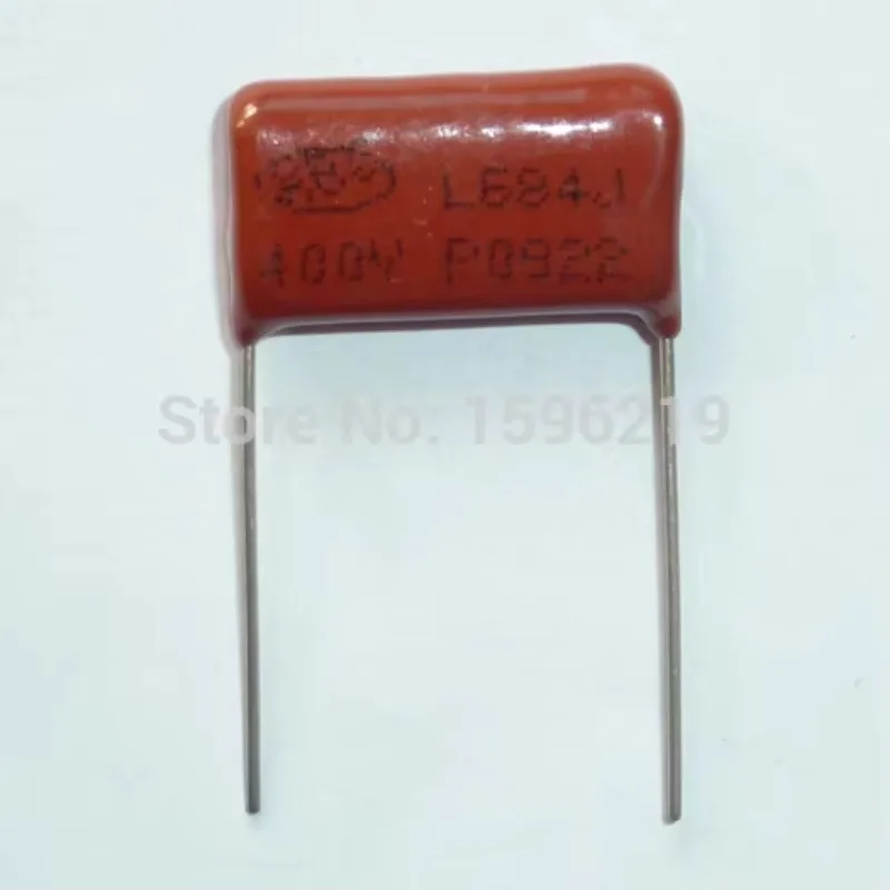 5 шт./50 шт. конденсатор CBB 684 400 В 684J 0,68 мкФ 680 нФ P20 CL21 металлизированный полипропиленовый пленочный конденсатор