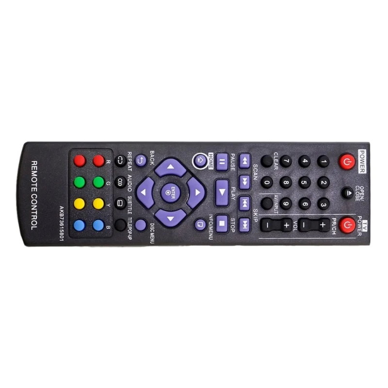 QX2B Portable Remote Control AKB73615801 for lg BP220N BP320 BP125 Blu-ray DVD Player