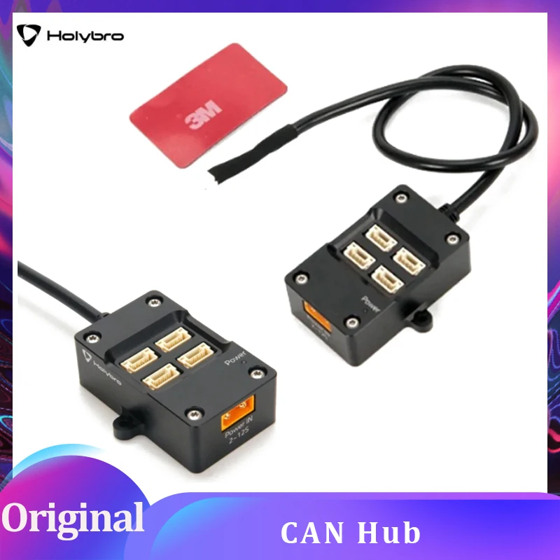 

HolyBro CAN Hub 2-12S Powered CAN Port Expansion Module Developed for Various Flight Controllers