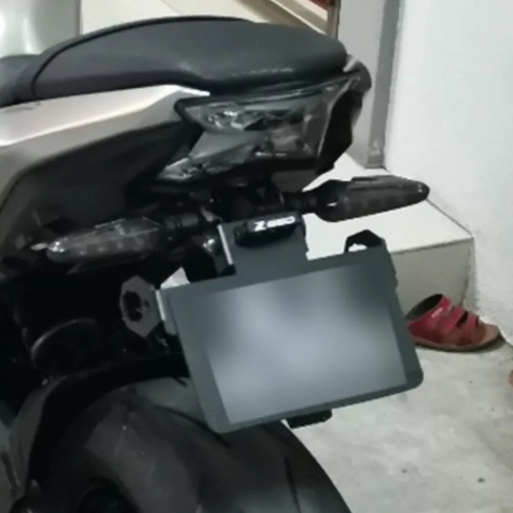 FIT FOR KAWASAKI NINJA650 Z650 2017-2020 2019 2018 License Plate Holder Bracket Rear Tail Tidy Fender Eliminator Kit Accessories