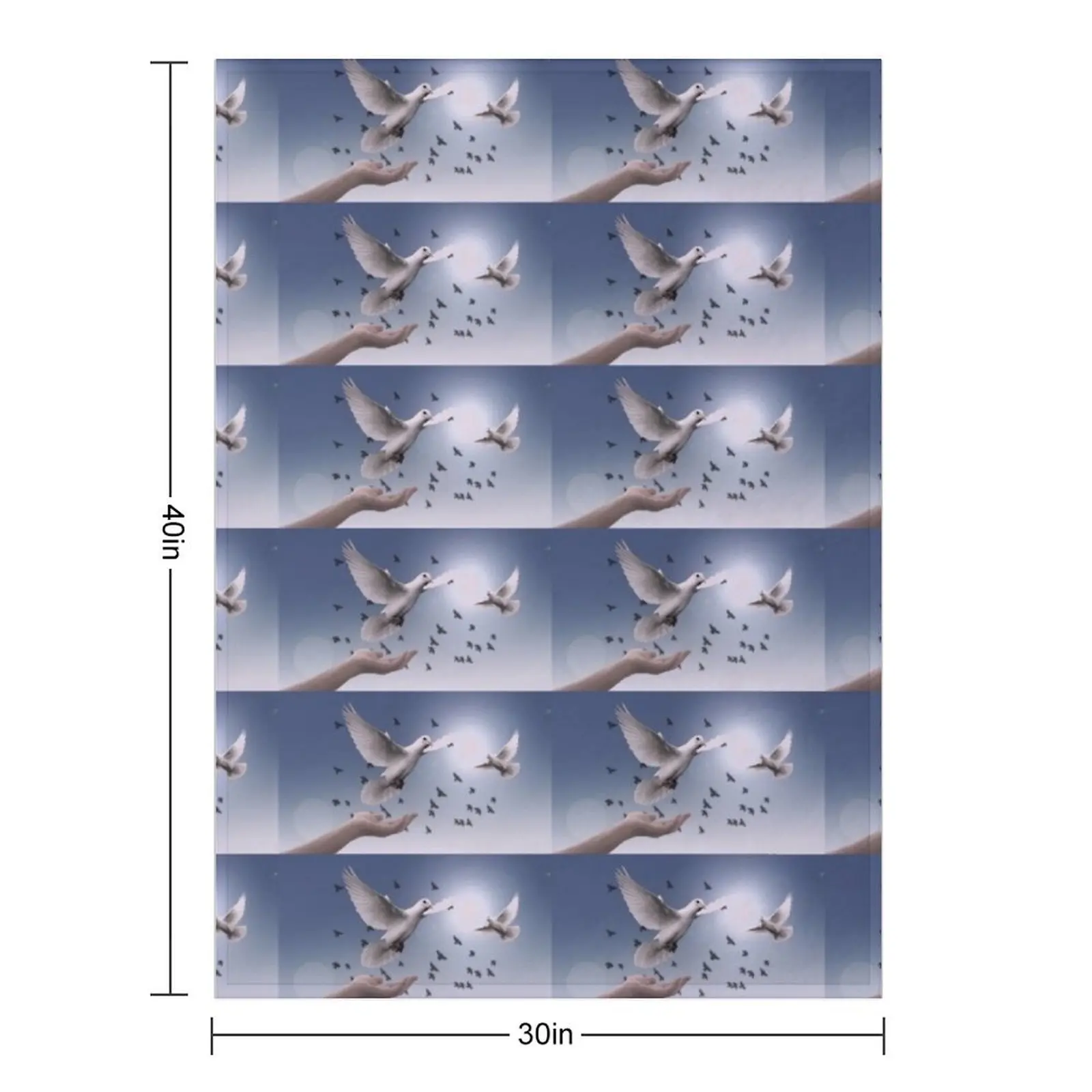 Holy Spirit(Christians) Throw Blanket Extra Large Throw Decorative Sofa Luxury St Baby Bed linens Fashion Sofas Blankets