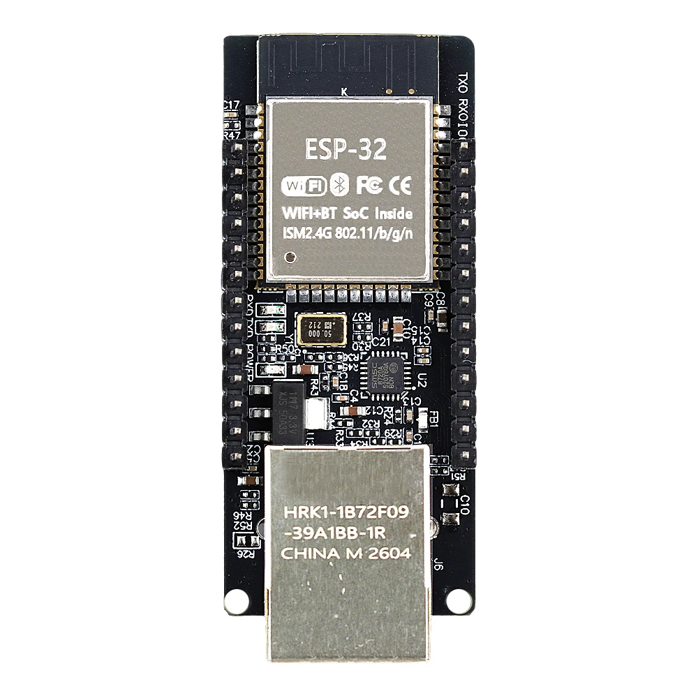 ESP-32 WLAN BT Modul WT32-ETH01 Eingebettetes Seriell-zu-Ethernet-Übertragungsmodul Drahtloses Modul ESP32-32 WT32 ETH01 – Detail 7